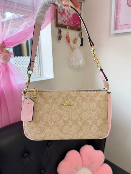 Beige and Pink 19 Bag